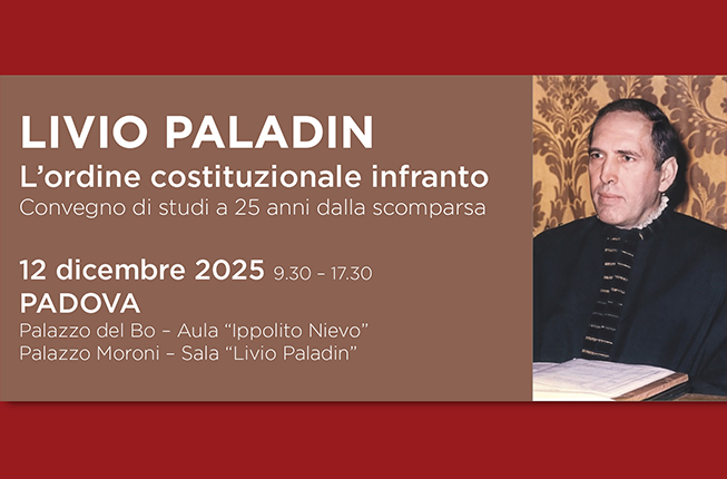 Collegamento a LIVIO PALADIN - L’ordine costituzionale infranto