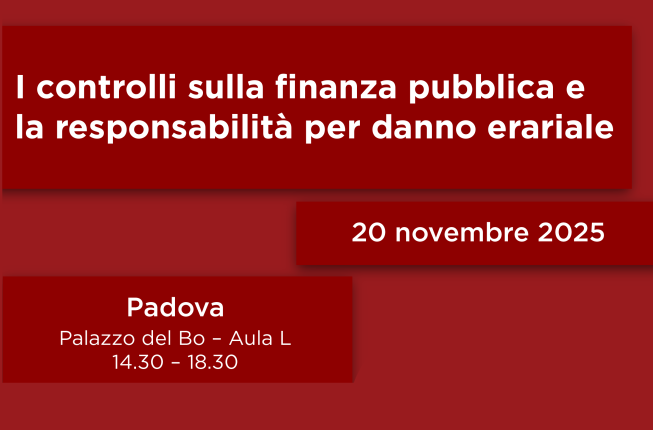 Collegamento a I controlli sulla finanza pubblica e la responsabilità per danno erariale