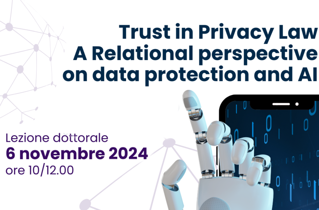 Collegamento a Trust in Privacy Law, A Relational perspective on data protection and AI