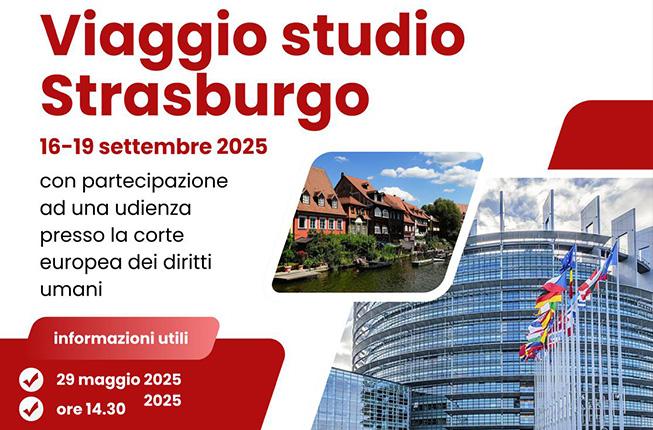 Collegamento a Viaggio studio Strasburgo 16-19 settembre 2025